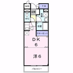 フォンテーヌ　南館の物件間取画像